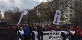 Eskişehir’de emekçiler kazanılmış haklarının gaspına karşı basın açıklaması düzenledi