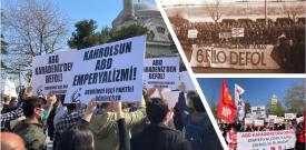 DİP’li Öğrenciler: Emperyalistlere geçit vermeyeceğiz! ABD Karadeniz’den defol! 