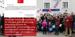 CHP kıramadı AKP yasakladı