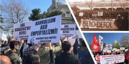 DİP’li Öğrenciler: Emperyalistlere geçit vermeyeceğiz! ABD Karadeniz’den defol! 