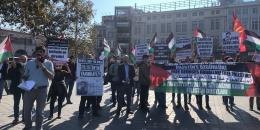 Filistin Dostları’ndan İstanbul’da eylem: Corc Abdullah’a özgürlük! Filistin’e özgürlük!